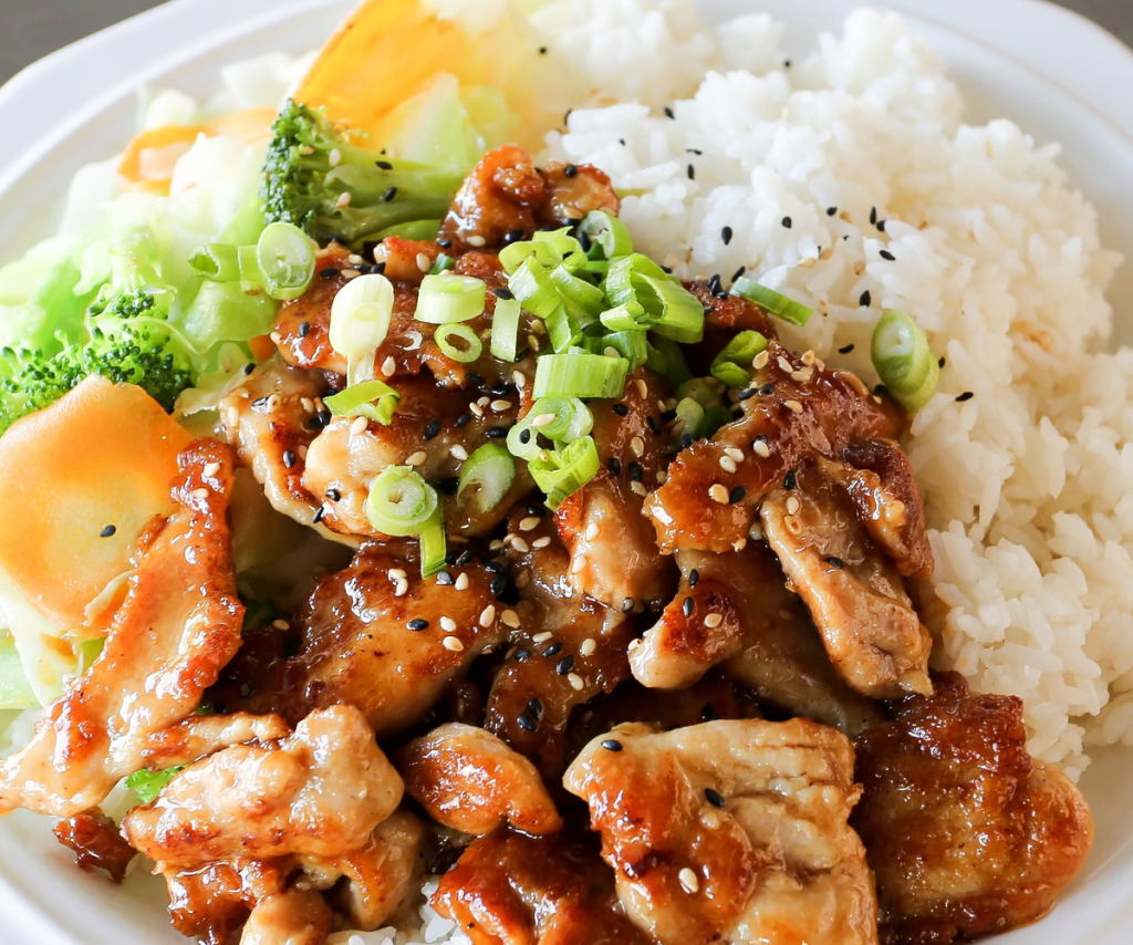 Hibachi chicken at Quickway Hibachi